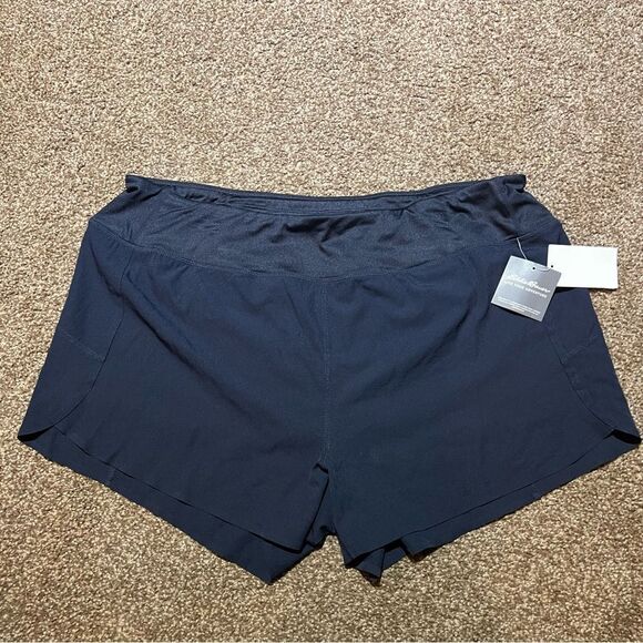 NEW Eddie Bauer Sz18 Skyline Trail Active Women's Shorts NAVY blue SZ 18 womeN - Picture 5 of 16